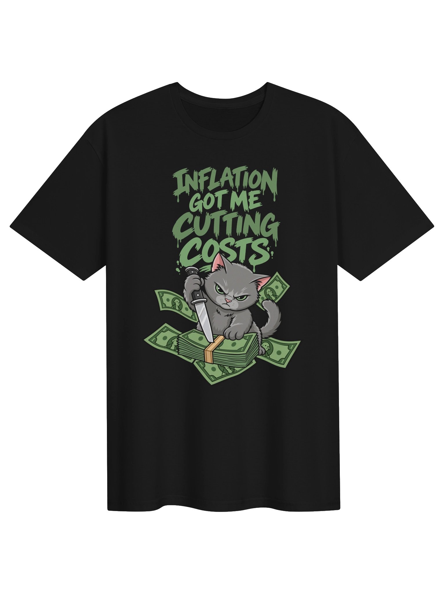 Inflation Got Me Cutting Costs Tee product image (42)
