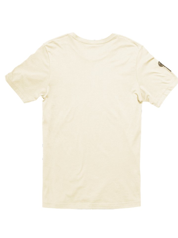 The Gatekeeper’s Key Classic T-Shirt – Front & Right Shoulder Print | Natural | Bella+Canvas 3001 product image (2)