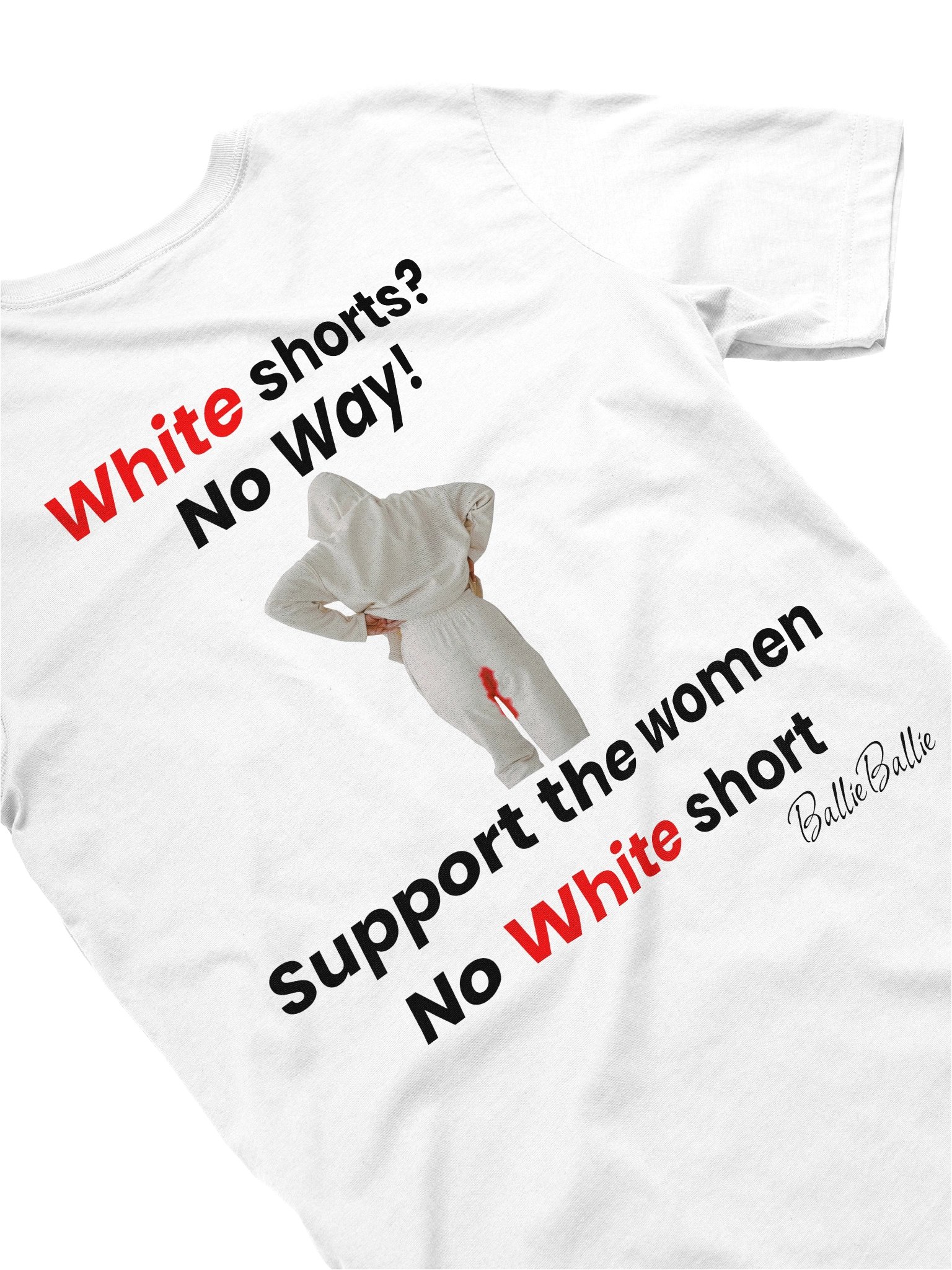 White short? No Way! Support the women No white short product image (4)
