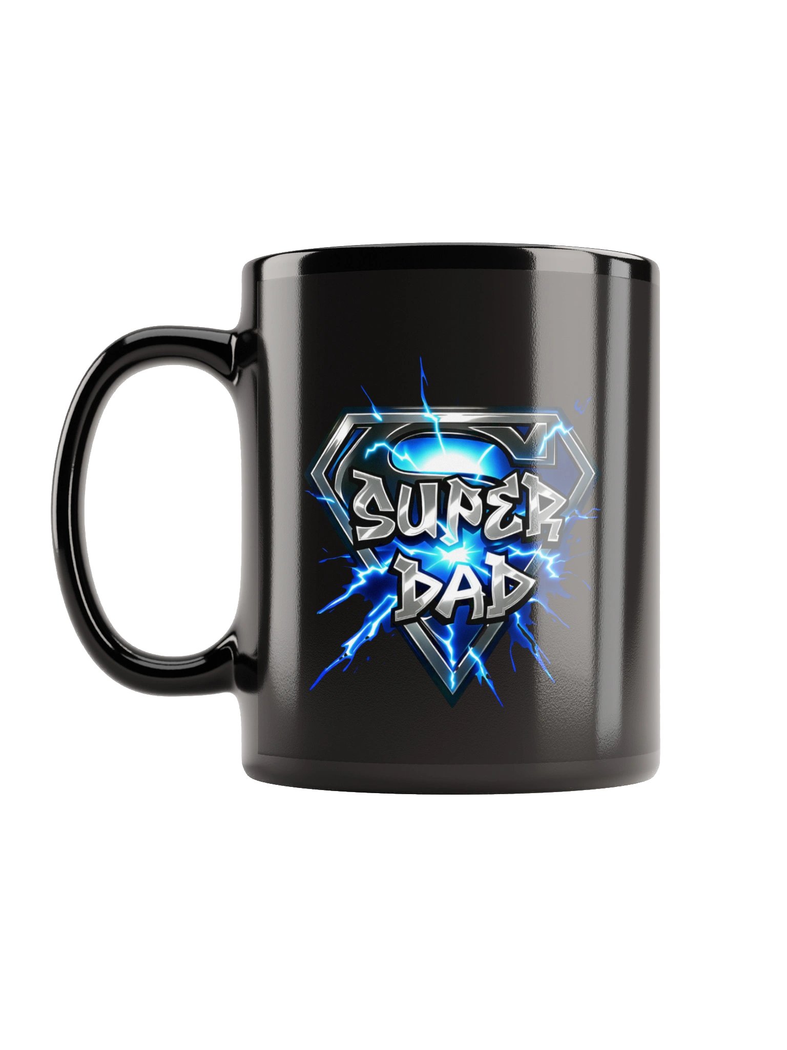 Super Dad Blue Lightning Coffee Mug product image (1)