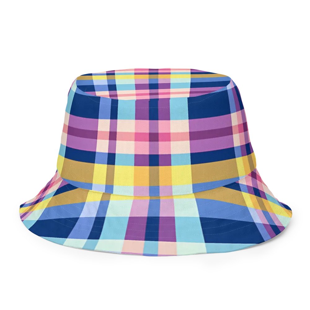 Plaid Paradise Reversible Bucket Hat product image (2)