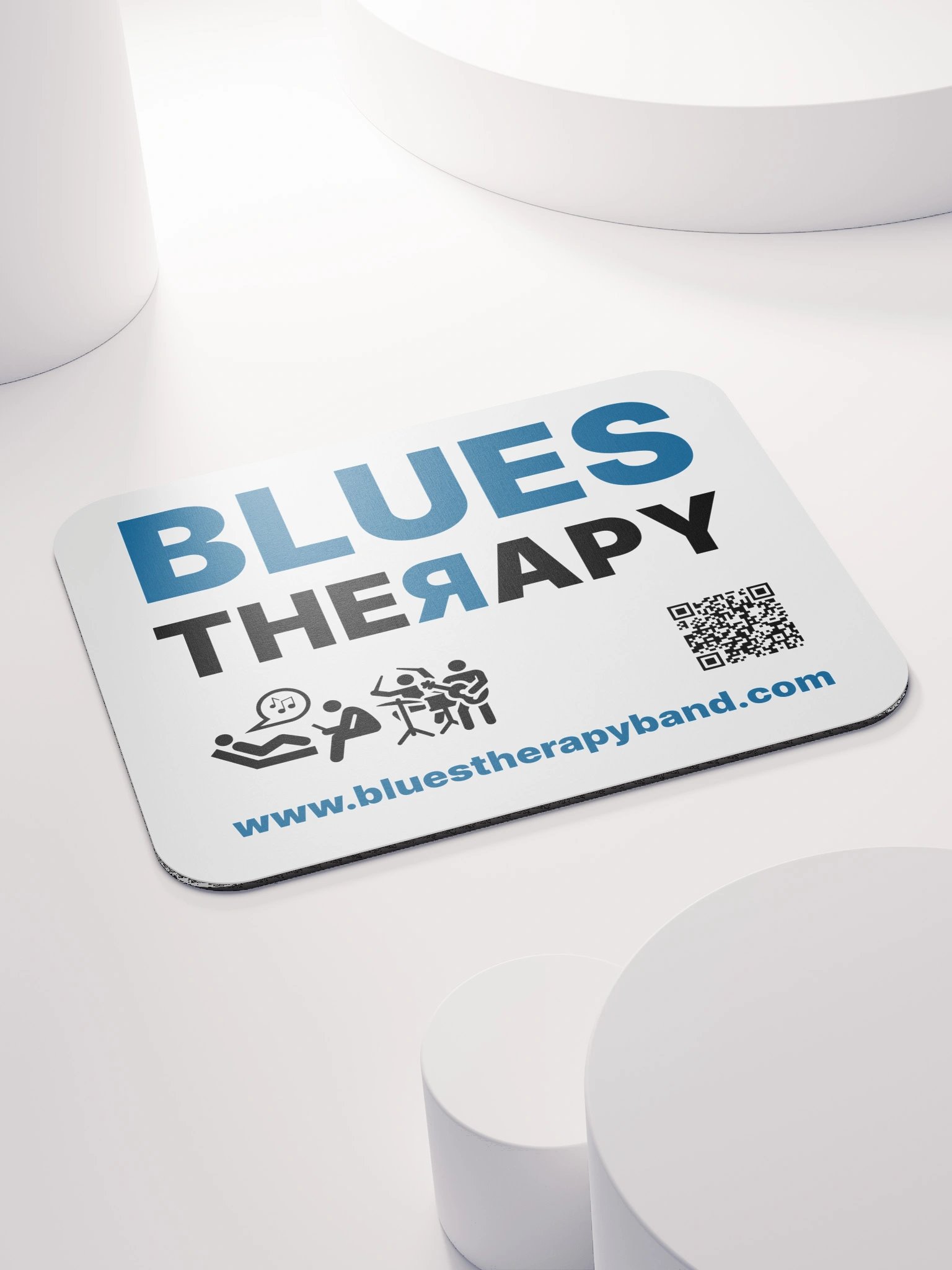 BLUES THEЯAPY Mouse Pad product image (4)
