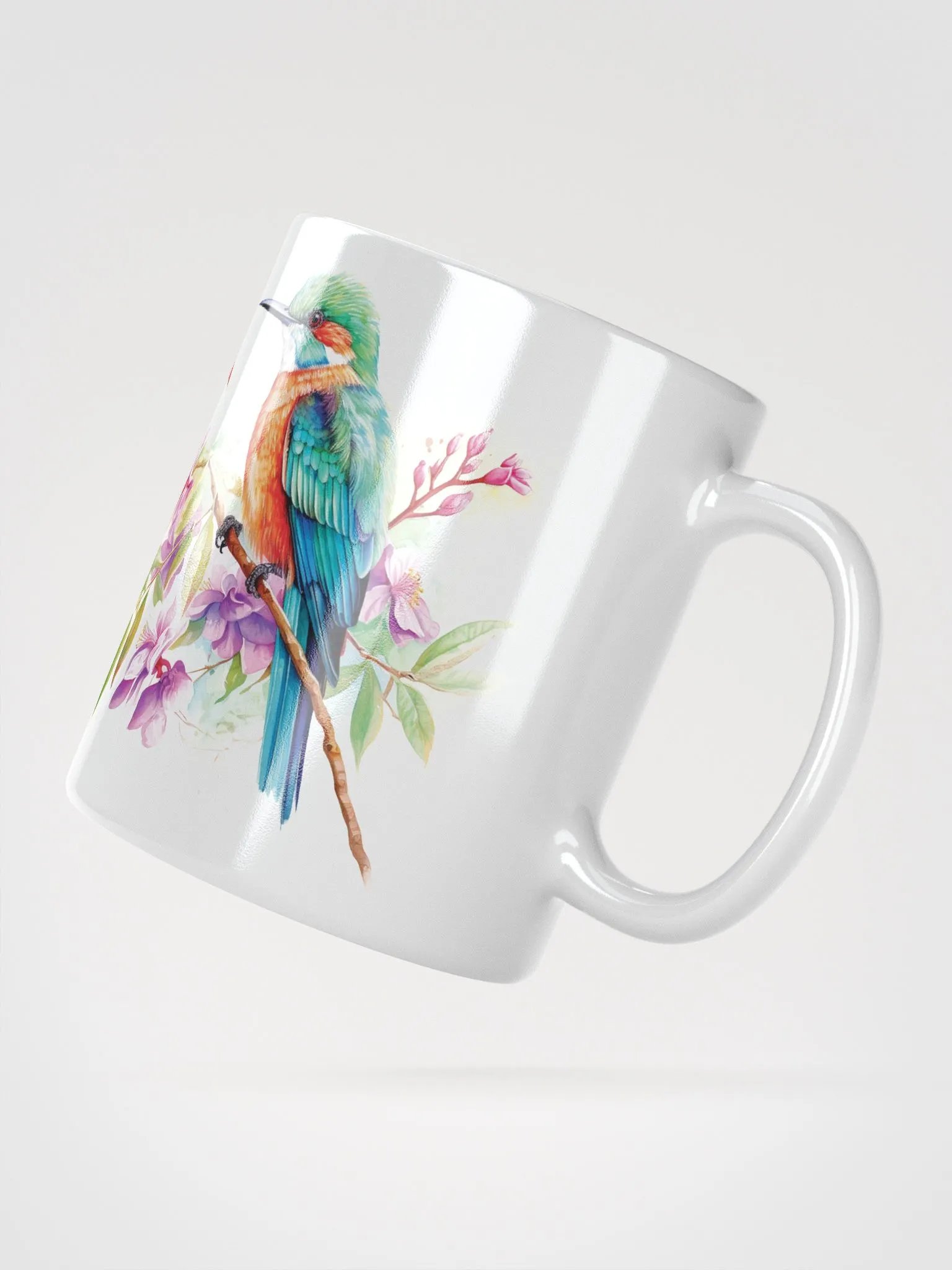 Vibrant Bird Paradise Mug product image (4)