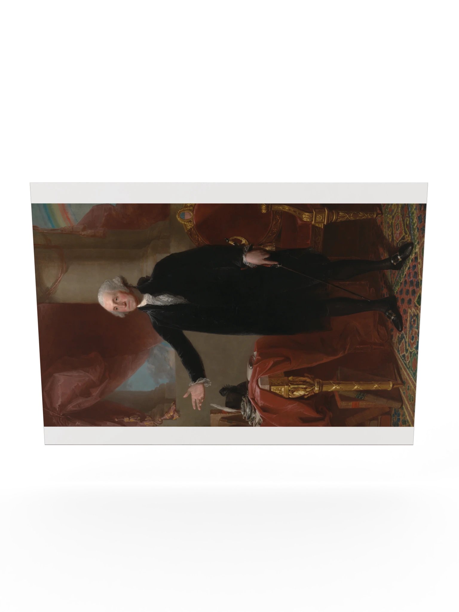 Gilbert Stuart, George Washington: The Lansdowne Portrait (1796) Fine Art Print product image (52)