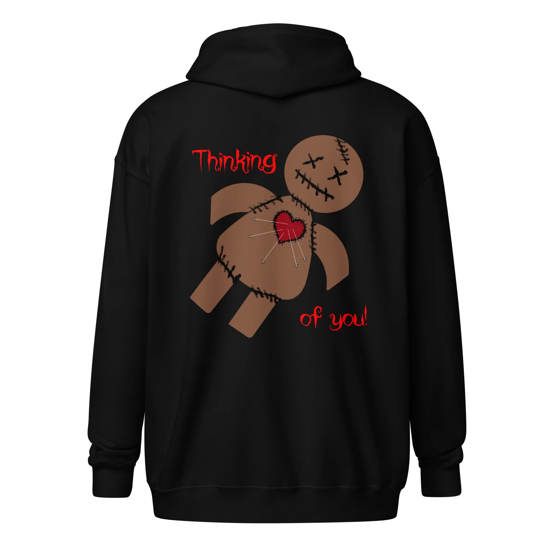Voodoo Doll Zip Hoodie product image (4)