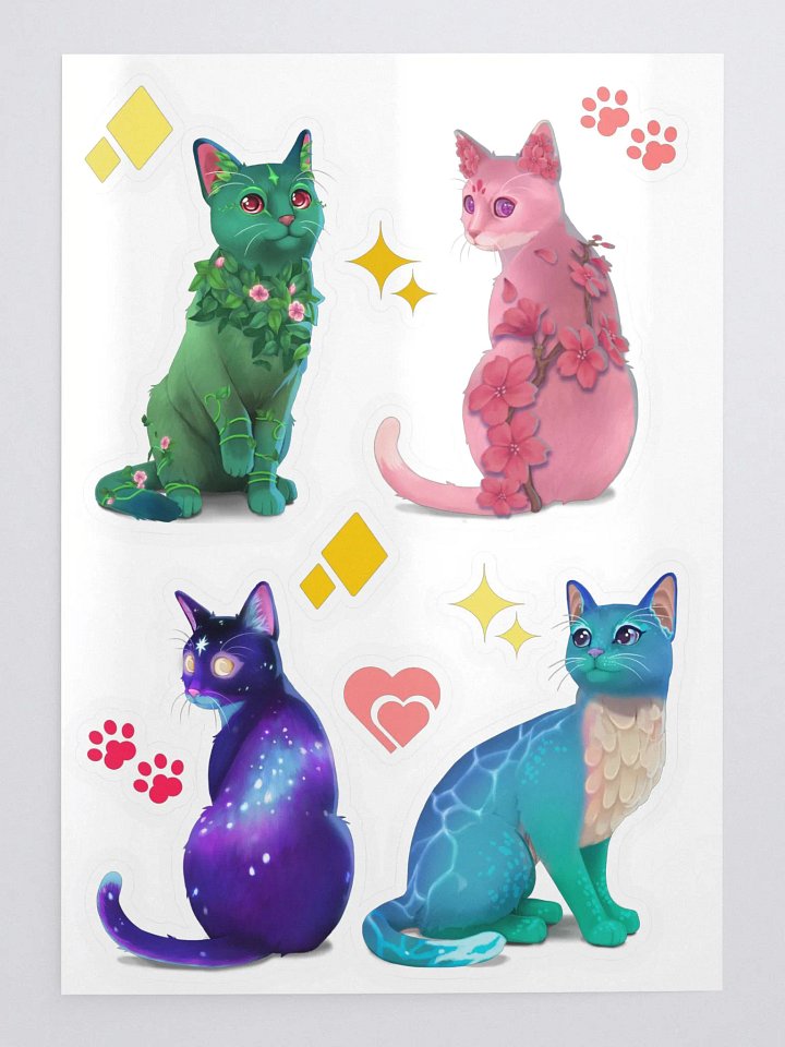 Legendary Cat Sticker Bundle product image (1)