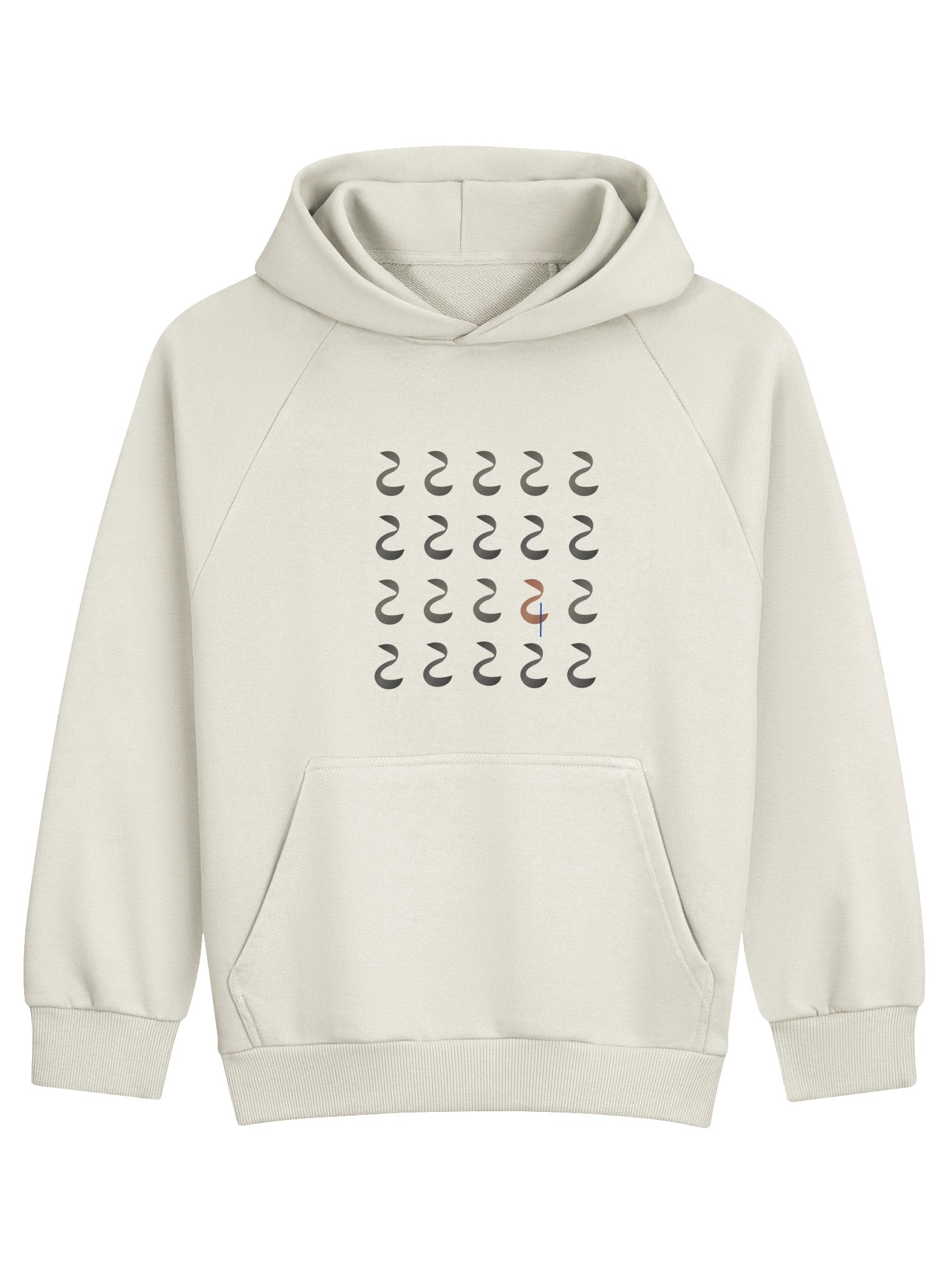 Interval Repeat — Super Heavyweight Hoodie / Light product image (1)