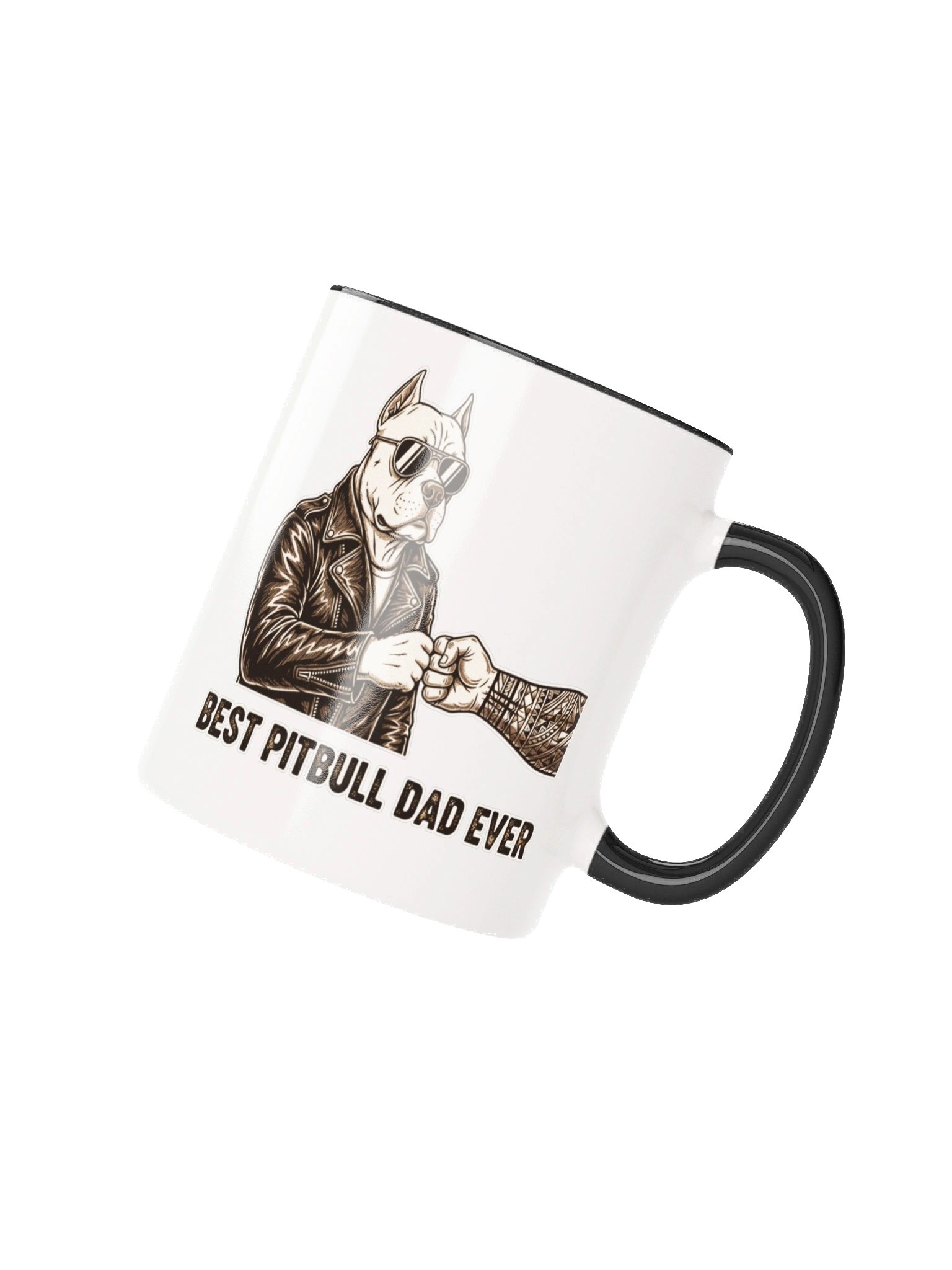 Best Pitbull Dad Ever Mug product image (9)