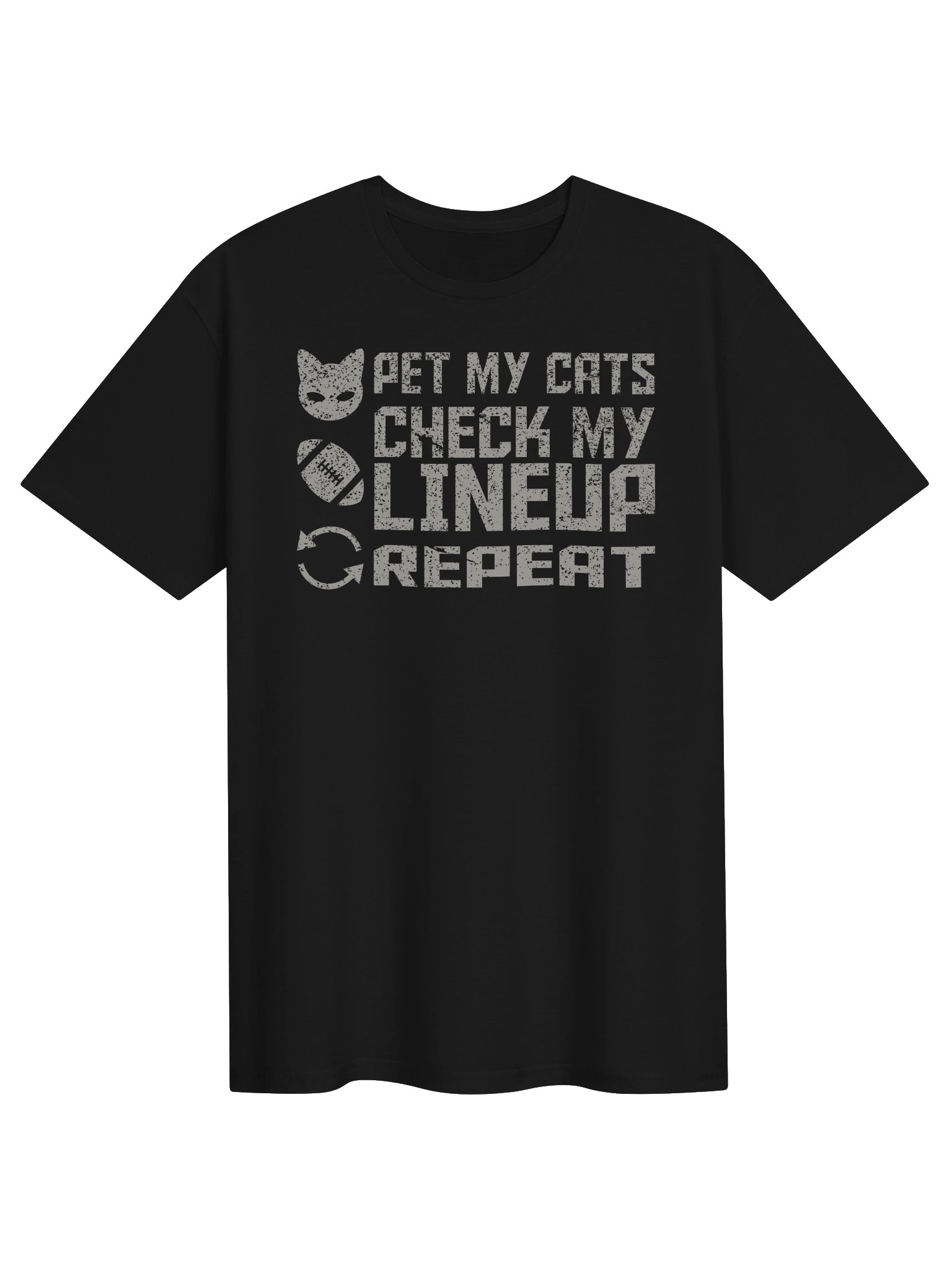 Fantasy Football Cat 2 - Unisex Adult Super Soft Lightweight T-shirt product image (1)