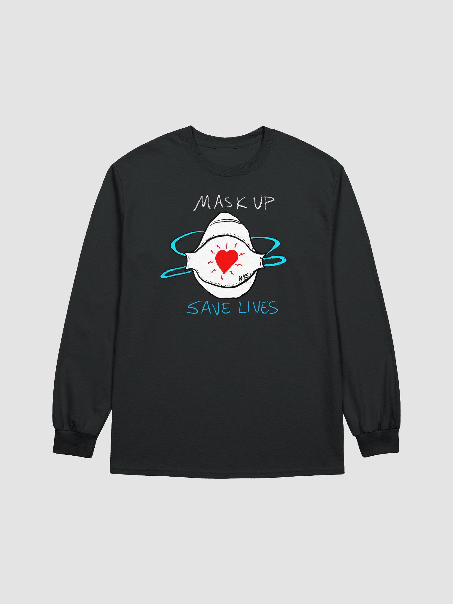 Mask Up, Save Lives long sleeve tee product image (6)