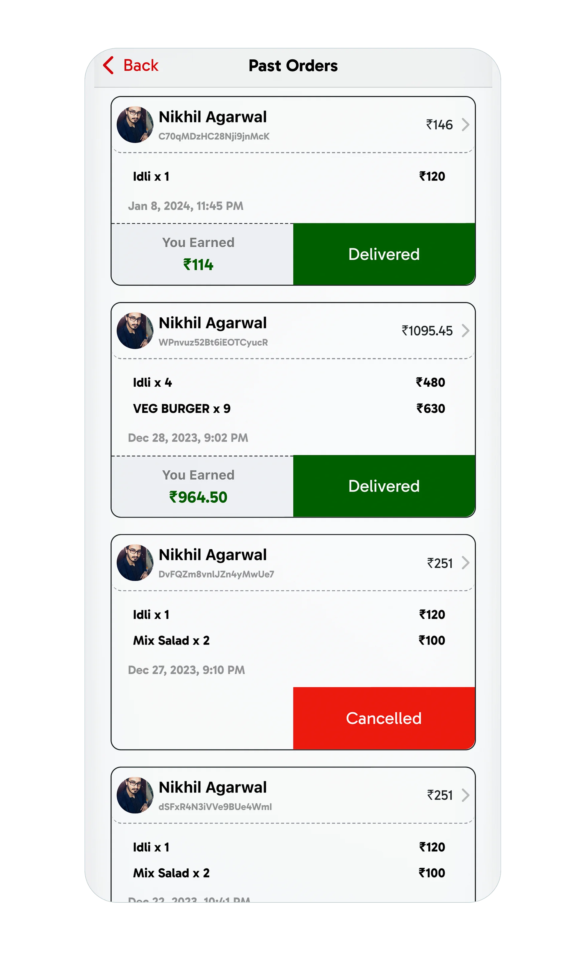 Ionic 8+ Restaurant Food Delivery App UI Template product image (12)