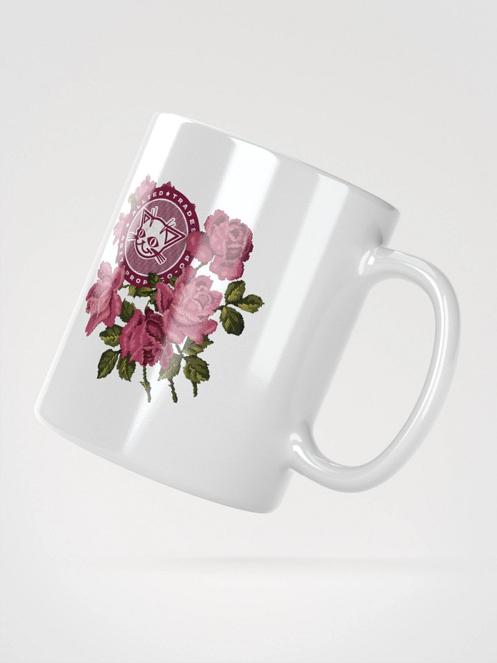 Claws and Thorns Alli Cat Floral Coffee Mug product image (2)