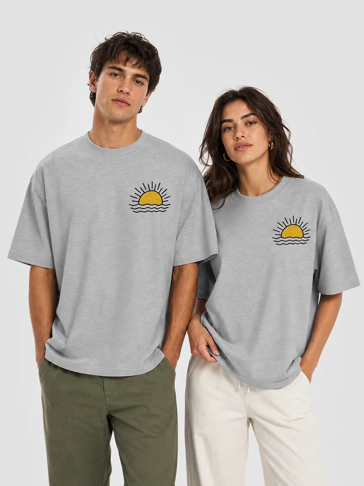 Sunrise Unisex Oversized Tee product image (1)