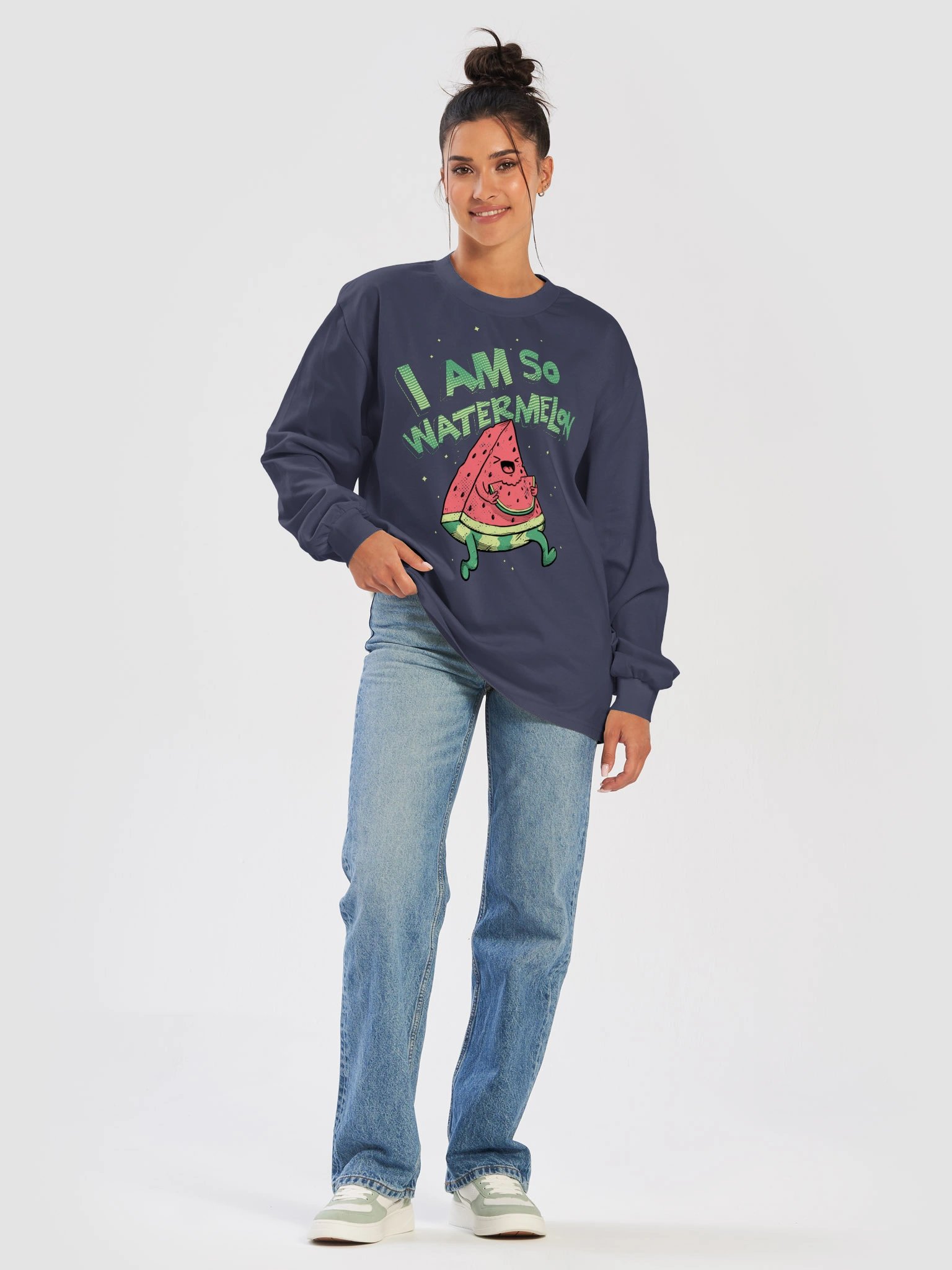 I Am So Watermelon Long Sleeve Tee product image (1)