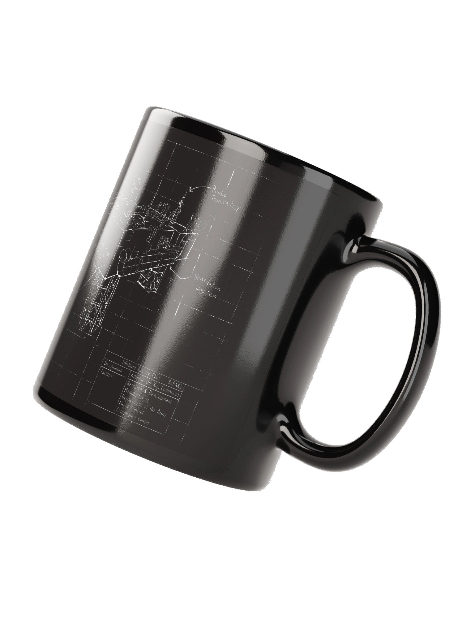 America Rising Blueprint Mug - The Oil Rig product image (4)