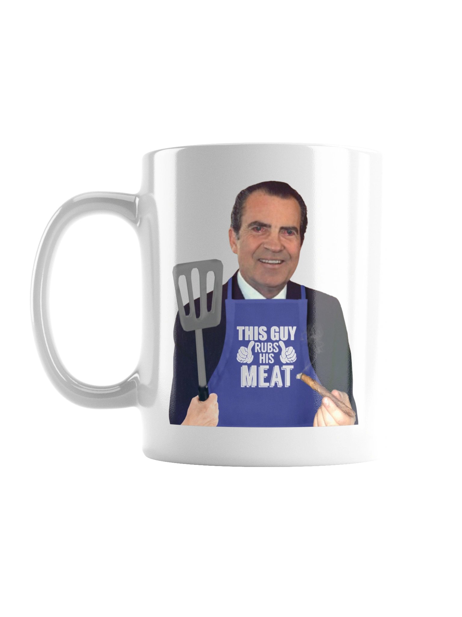 Nixon Meat Rub Mug (White) product image (1)