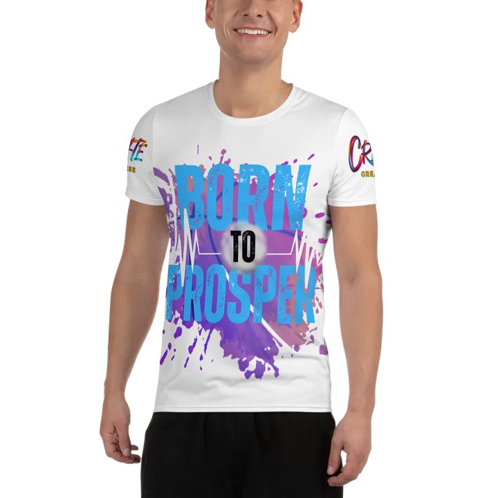 Born to Prosper Huge Print Athletic Tee product image (2)