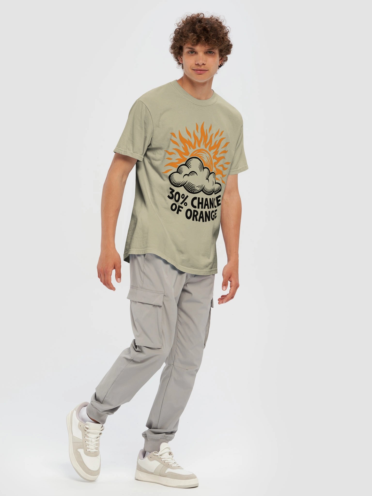 30% Chance of Orange Sunrise Tee product image (14)