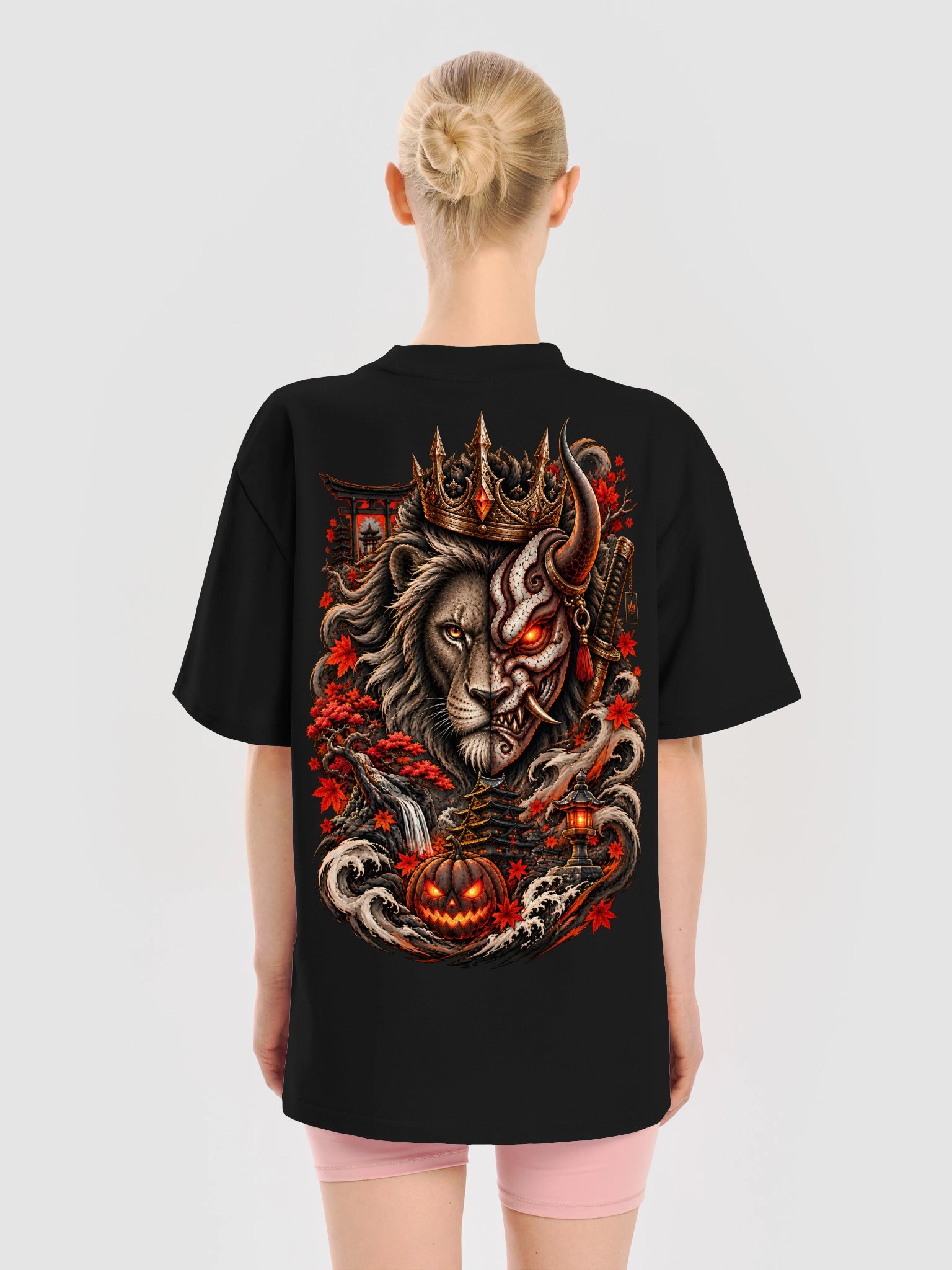 Dark Fantasy Lion T-Shirt product image (10)