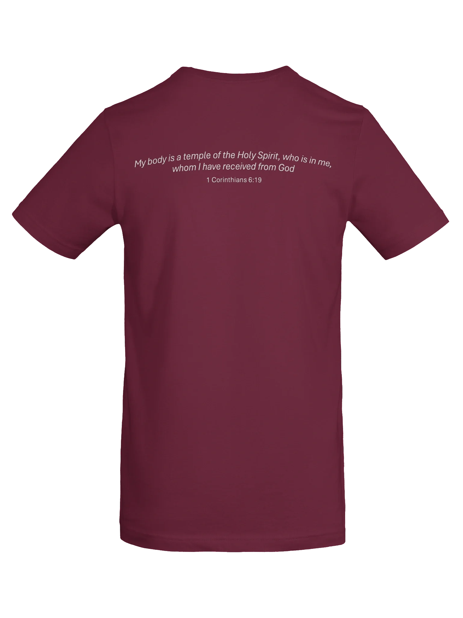 His House Unisex T-Shirt - 1 Cor 6:19 Scripture by His House