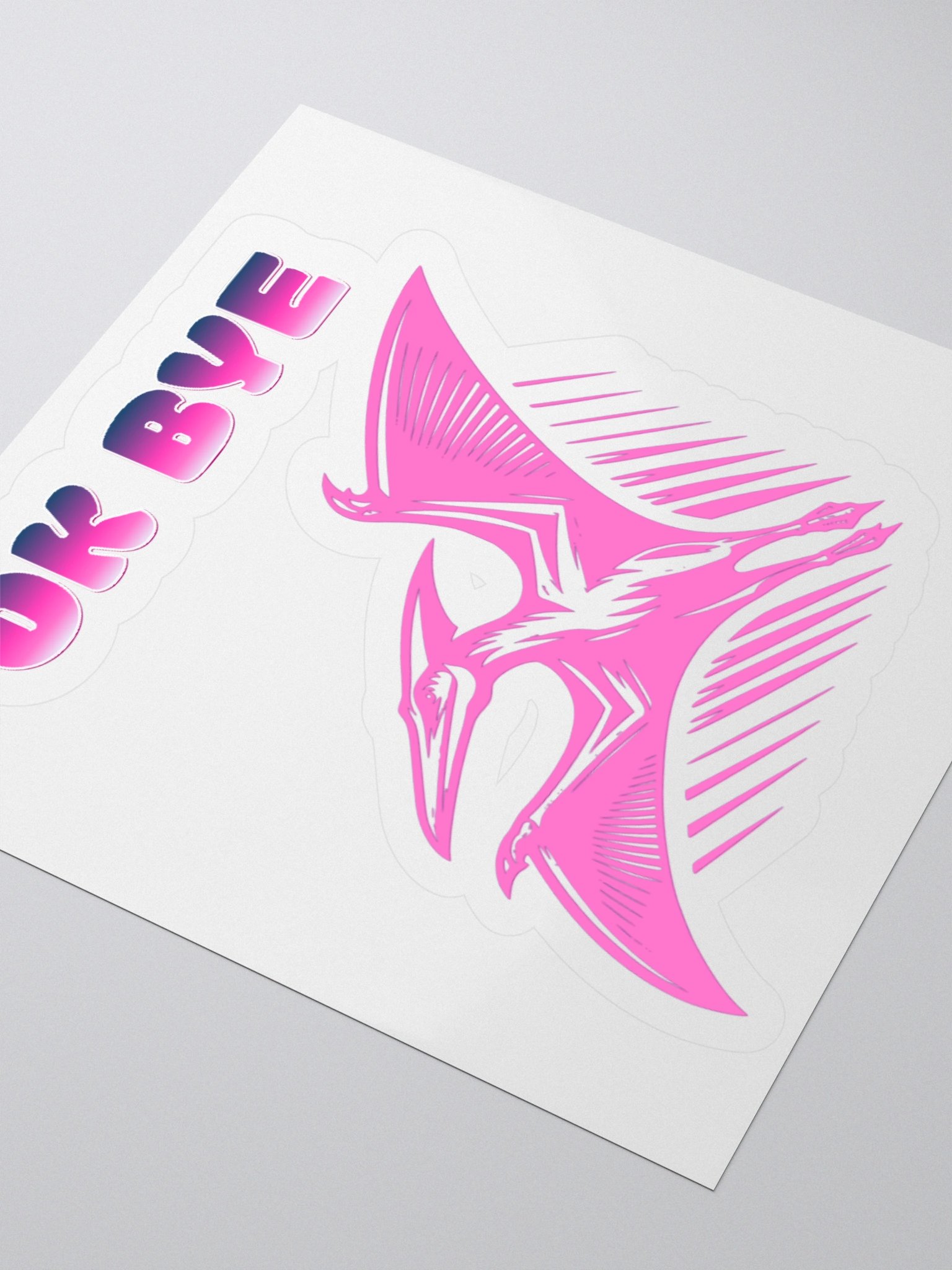 OKAY BYE Kiss Cut Stickers product image (7)