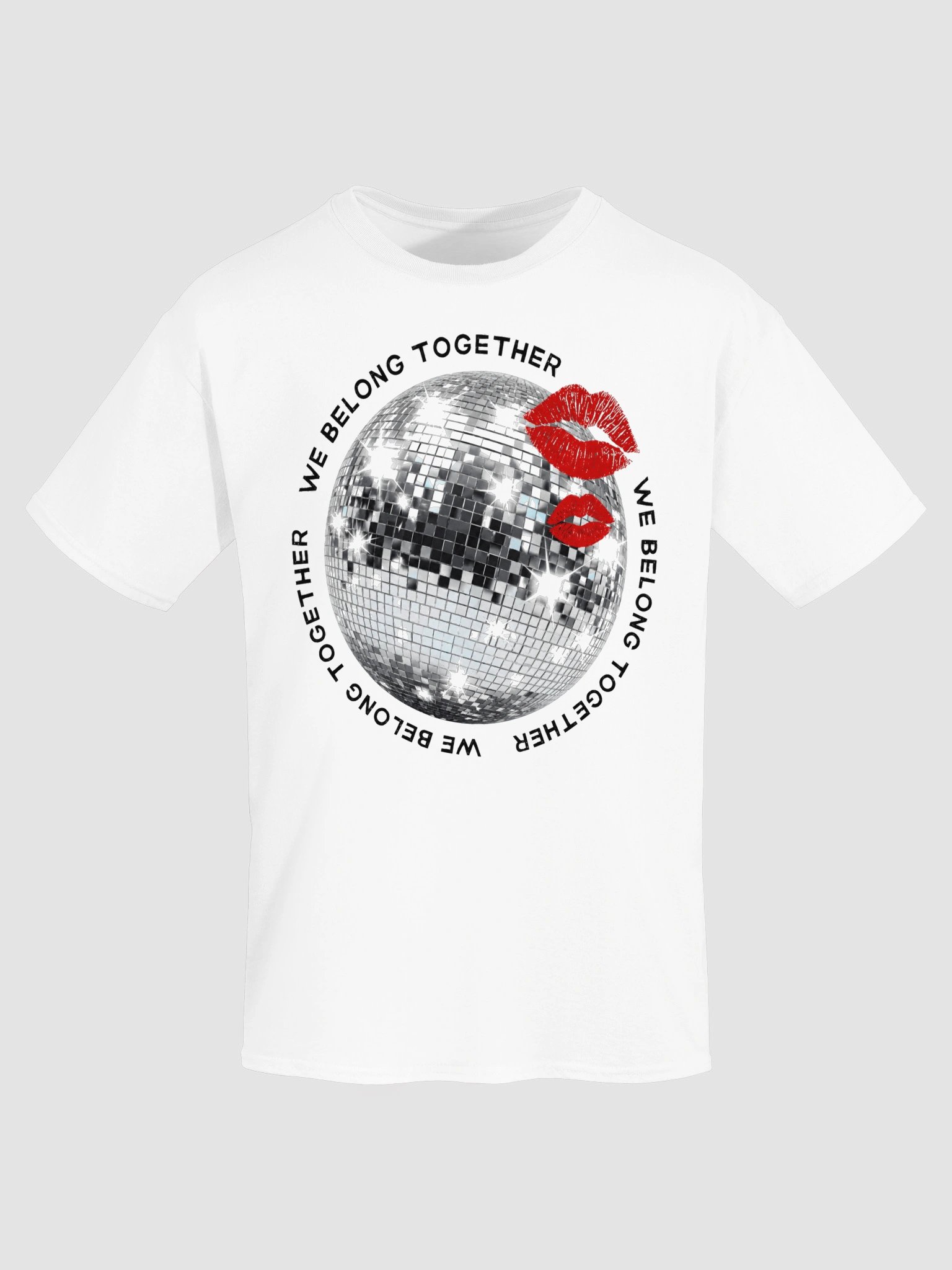 Harry Styles We Belong Together Disco Ball Shirt | Red Kiss Fan Tee product image (4)