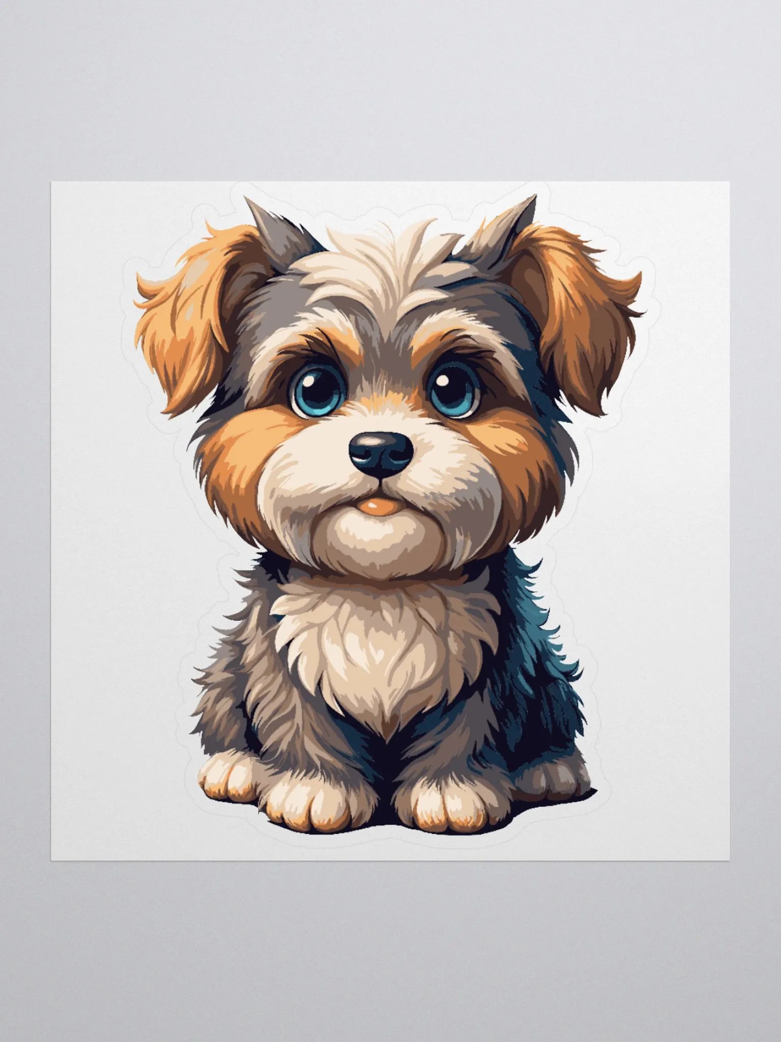 Cute Cartoon Dog 4 , Sticker product image (3)