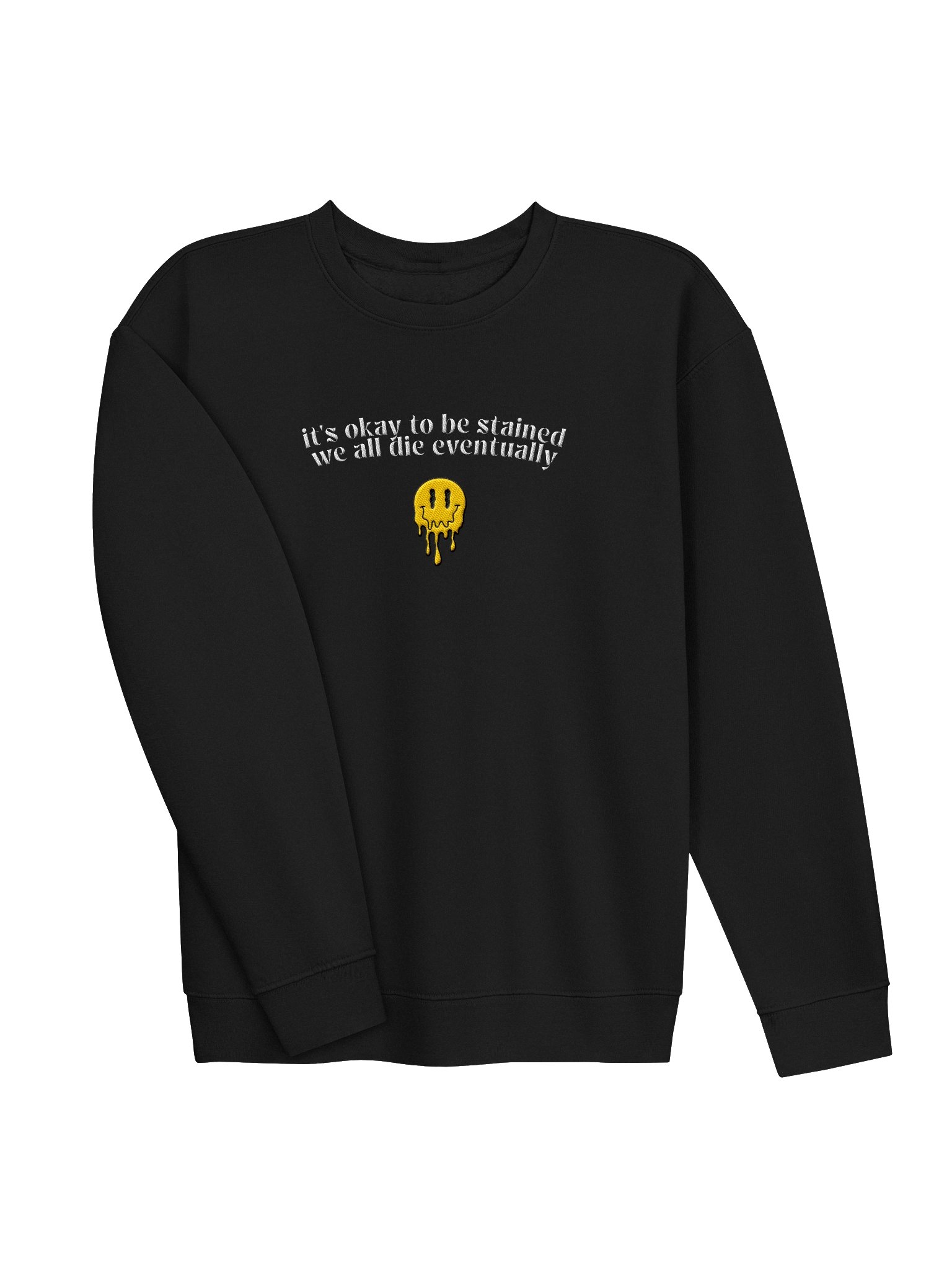 Smile! Sweatshirt (Embroidered) product image (3)