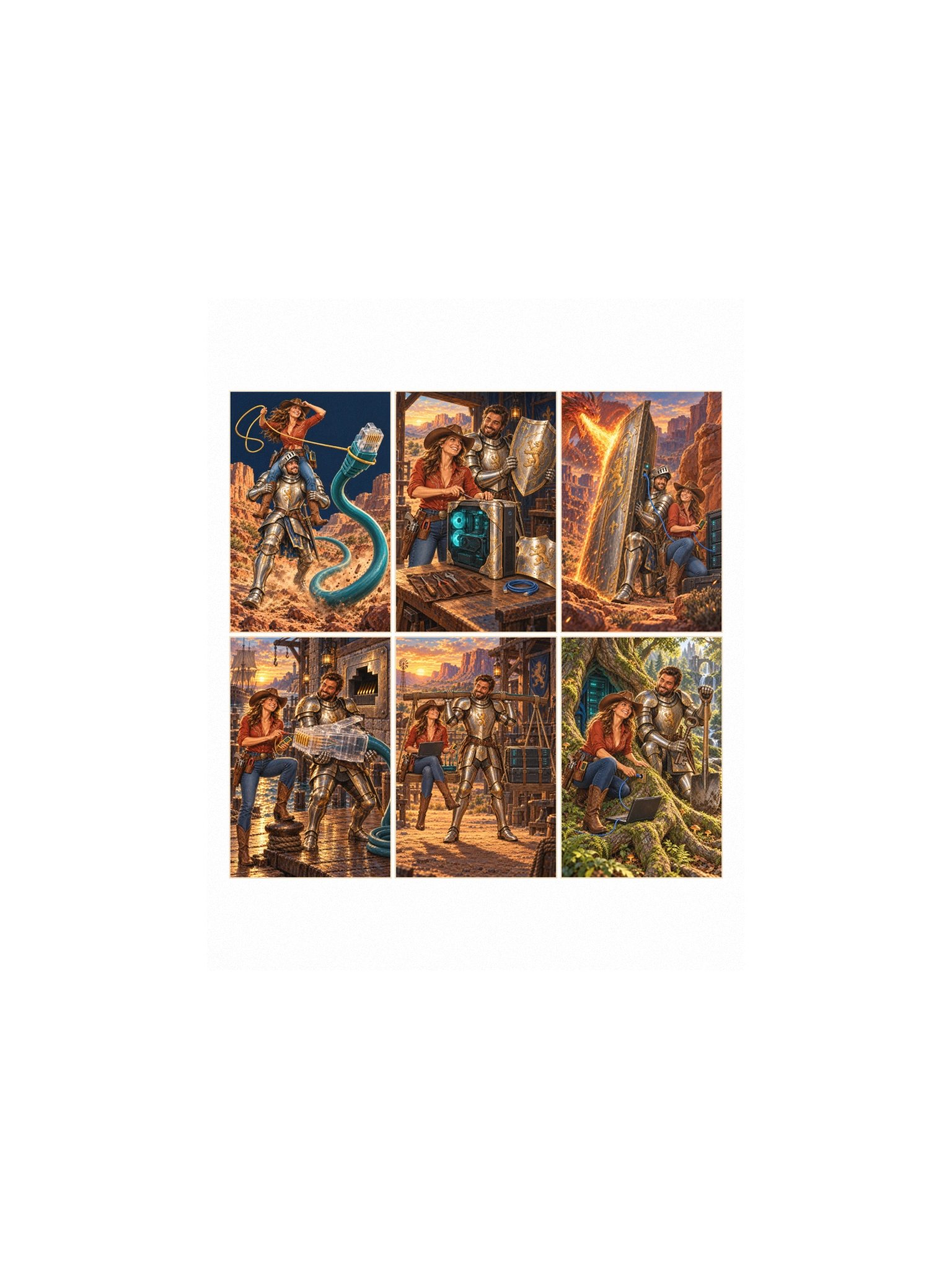 Collector Grid Small Art Print product image (1)