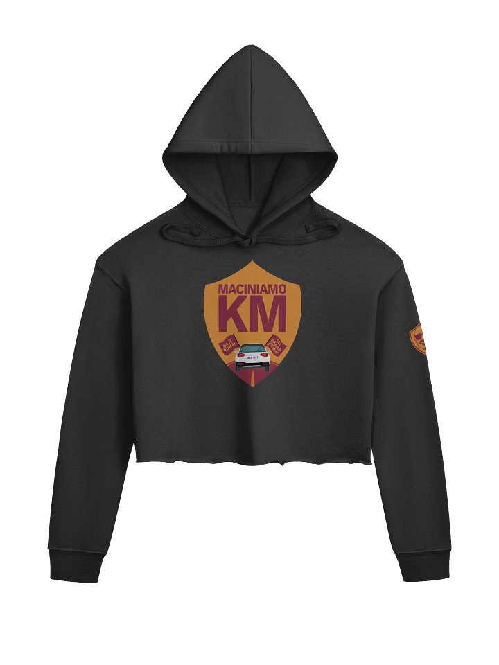 MACINIAMO KM | Boldness Crop Hoodie WOMEN product image (1)