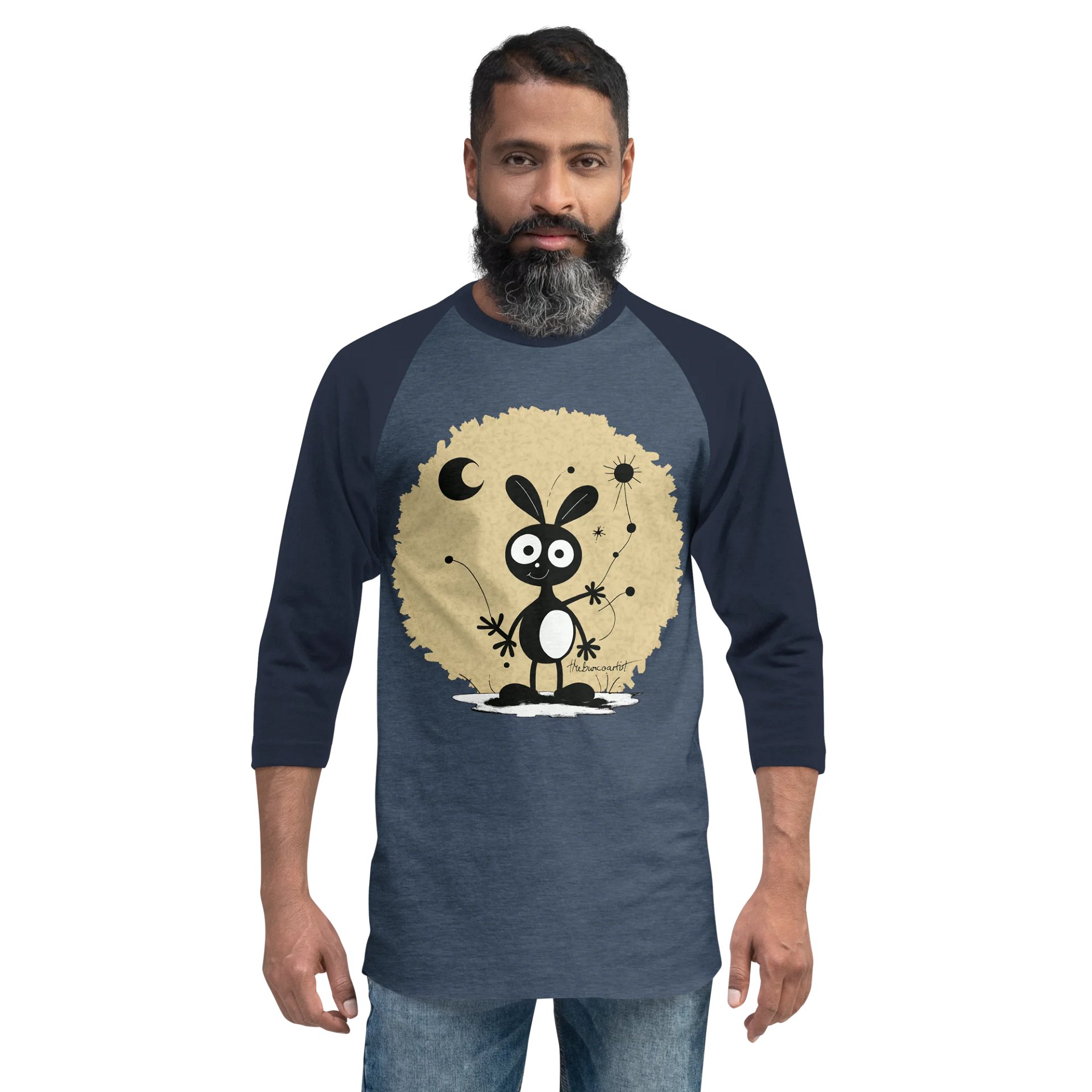 Tultex Fine Jersey Raglan Tee product image (1)