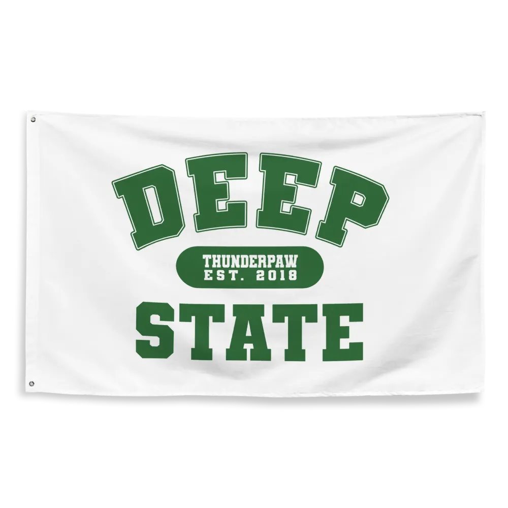 Deep State Varsity Flag / Wall Banner product image (9)