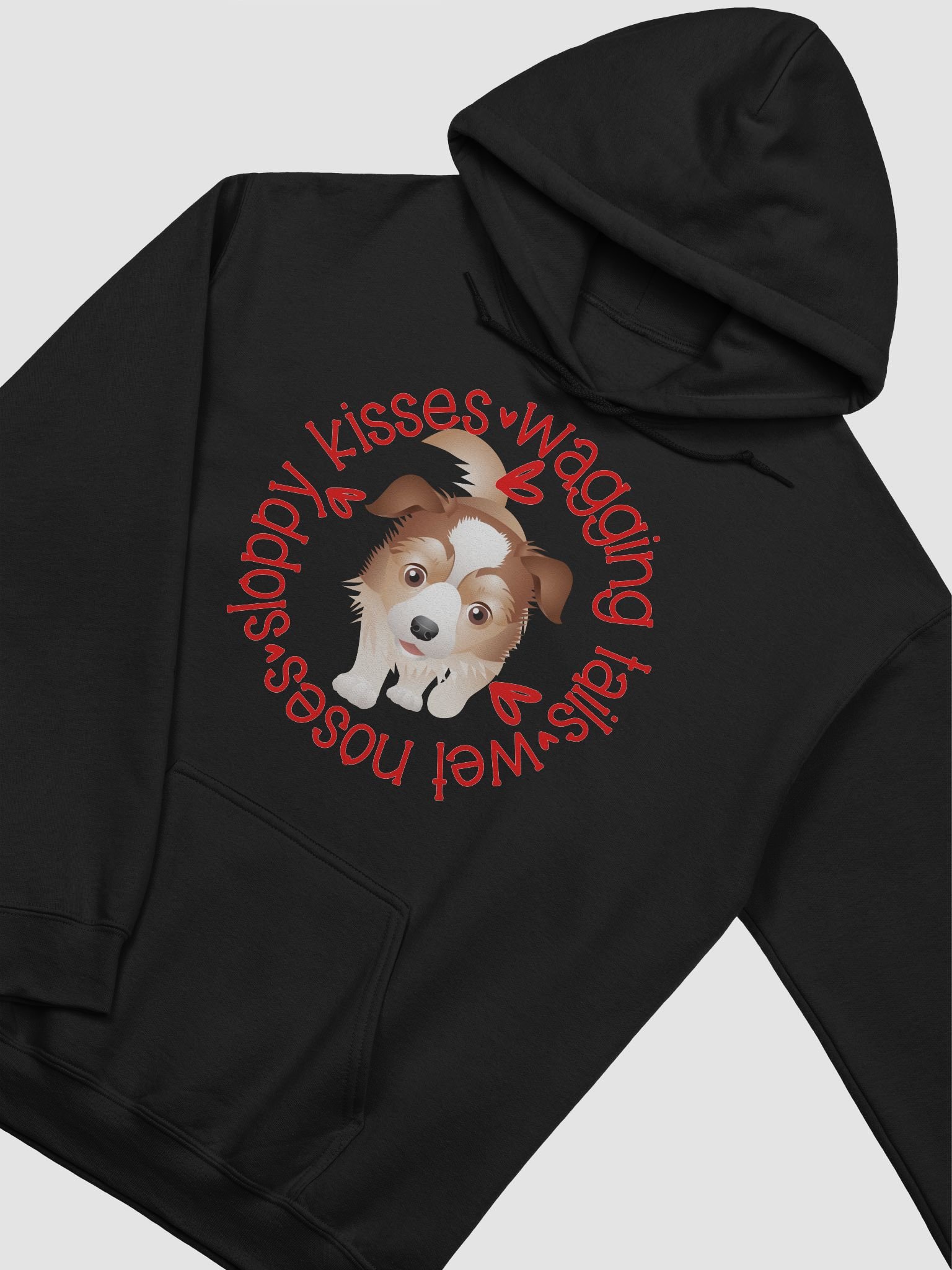 Sloppy Kisses...Aussie Shepherd dog hoodie product image (3)