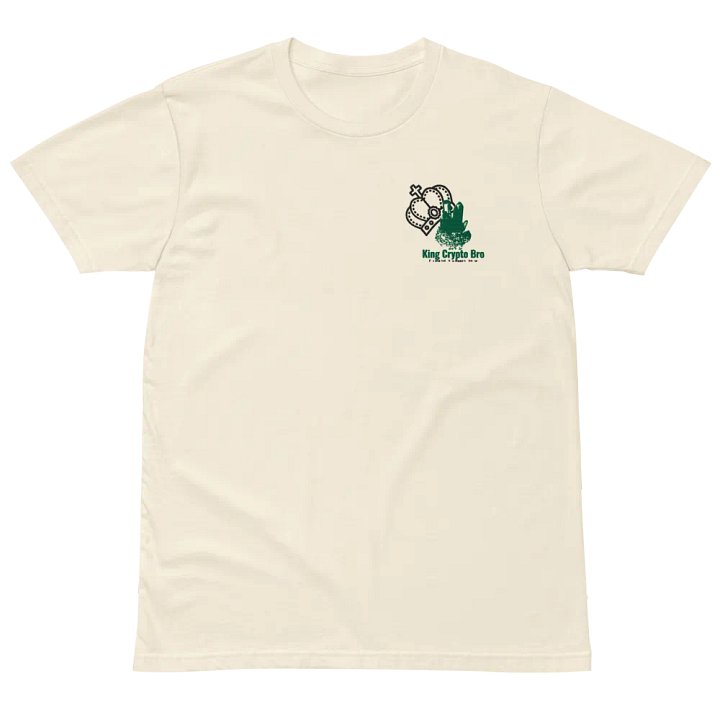 King Crypto Bro Cream/Green product image (2)