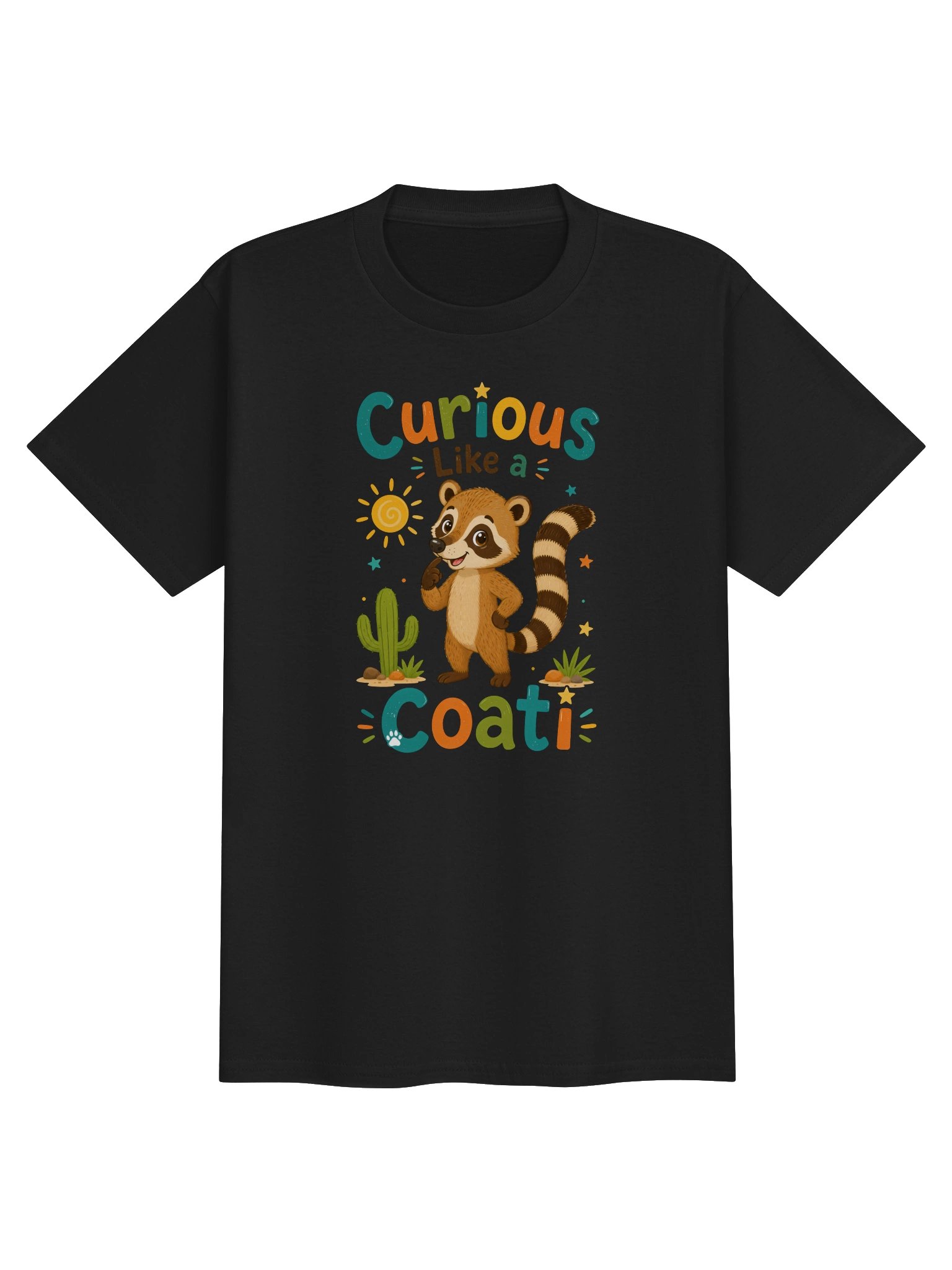 Curious Like a Coati Youth Tee product image (6)