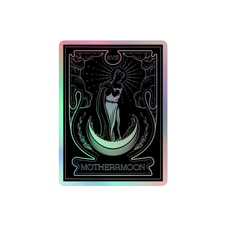 MM 𝖙𝖆𝖗𝖔𝖙 holographic sticker product image (2)