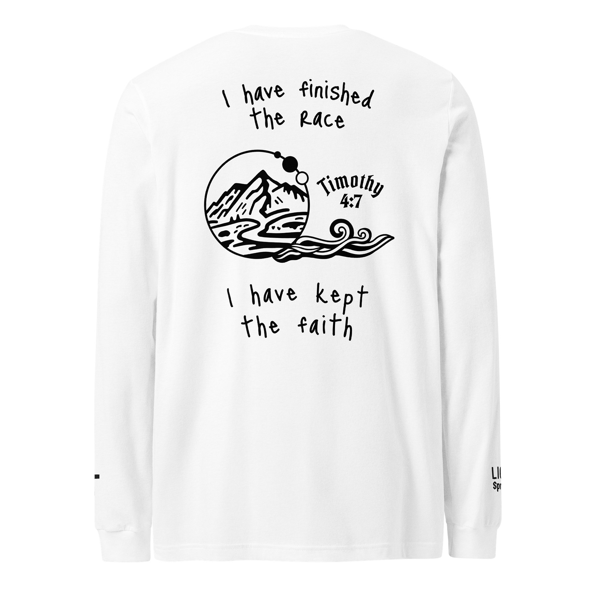 Timothy 4:7 - Long sleeve tee product image (1)
