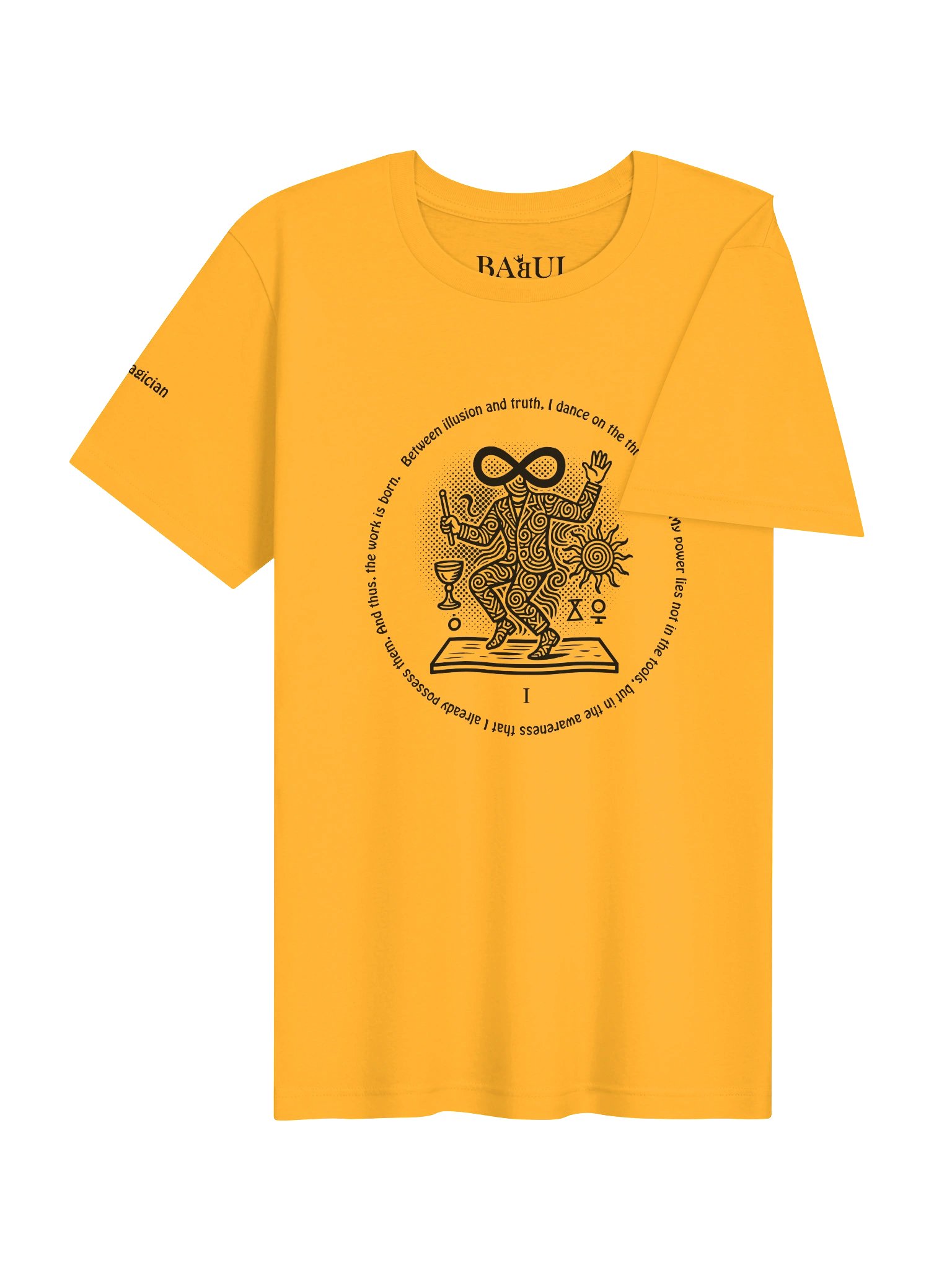 The Magician - ArcanaPop T-Shirt – Where Tarot Magic Meets Pop Art product image (5)