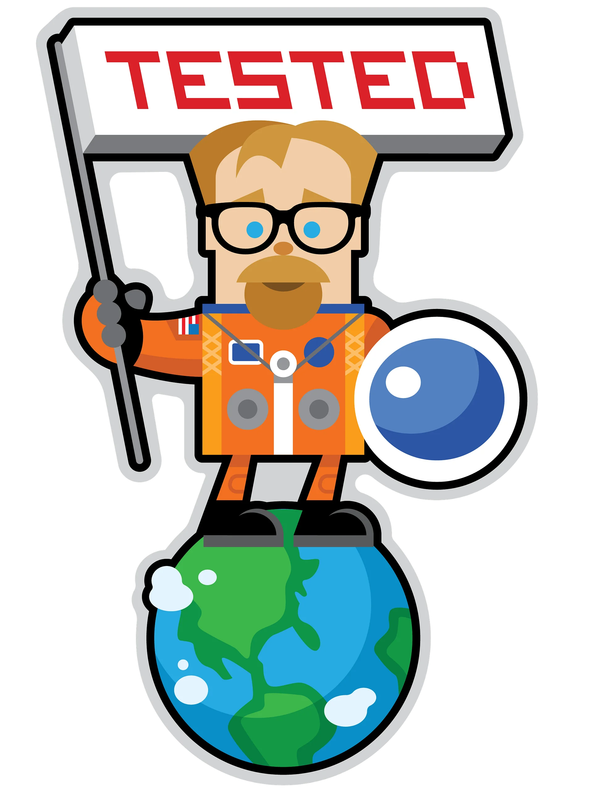 Savage Spacesuit 6-Inch Sticker Four-Pack product image (2)