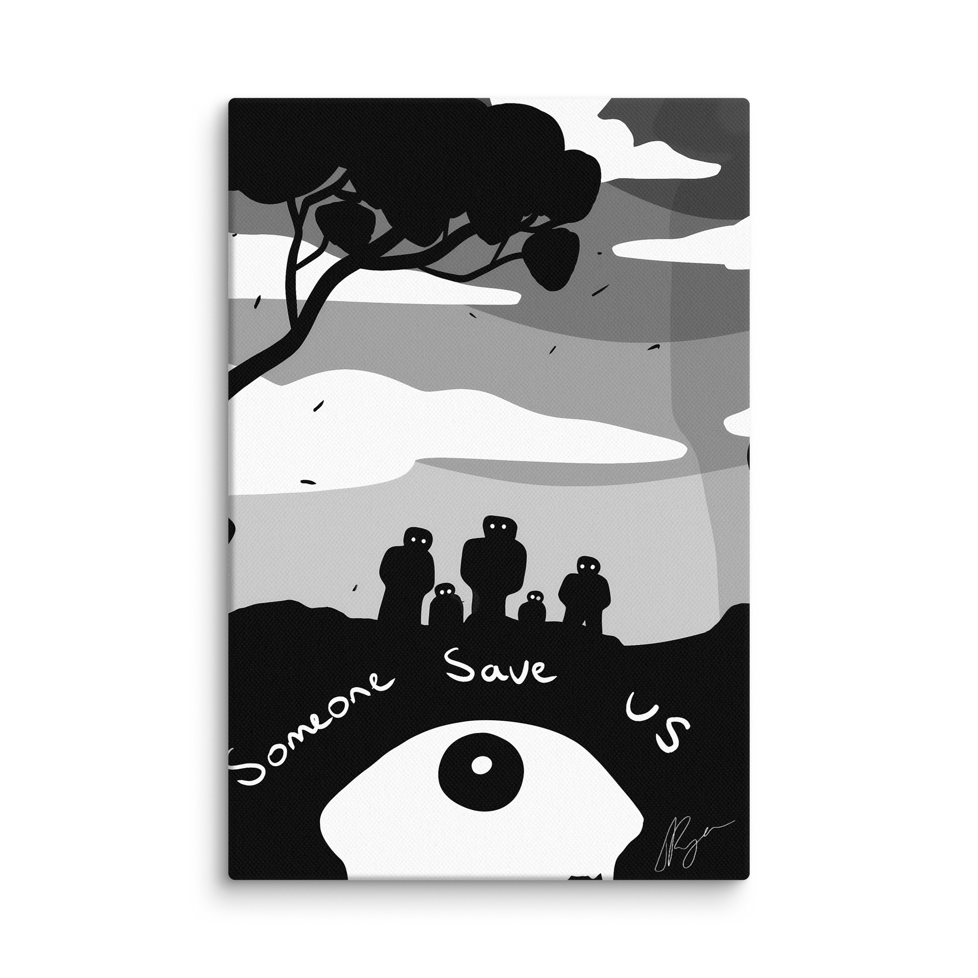 Someone Save Us — Canvas Print product image (20)