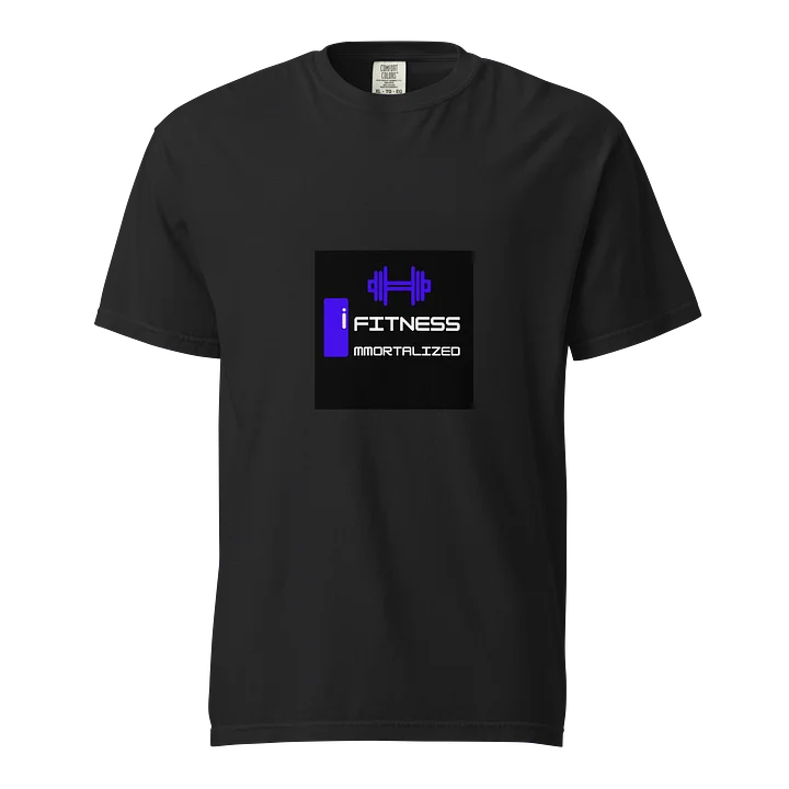 Immortalized Fitness Black T-Shirt product image (1)