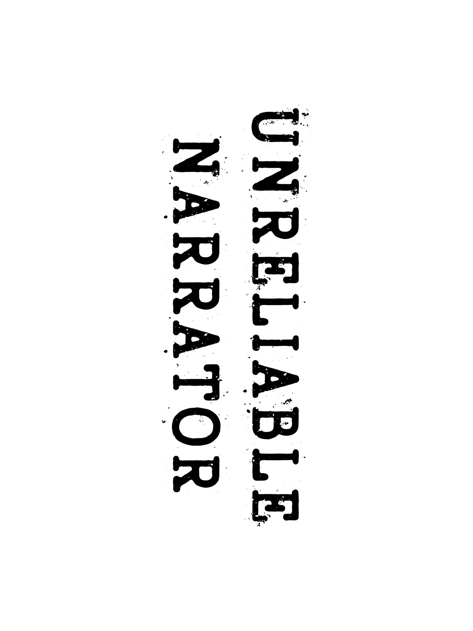 Unreliable Narrator Sticker product image (3)