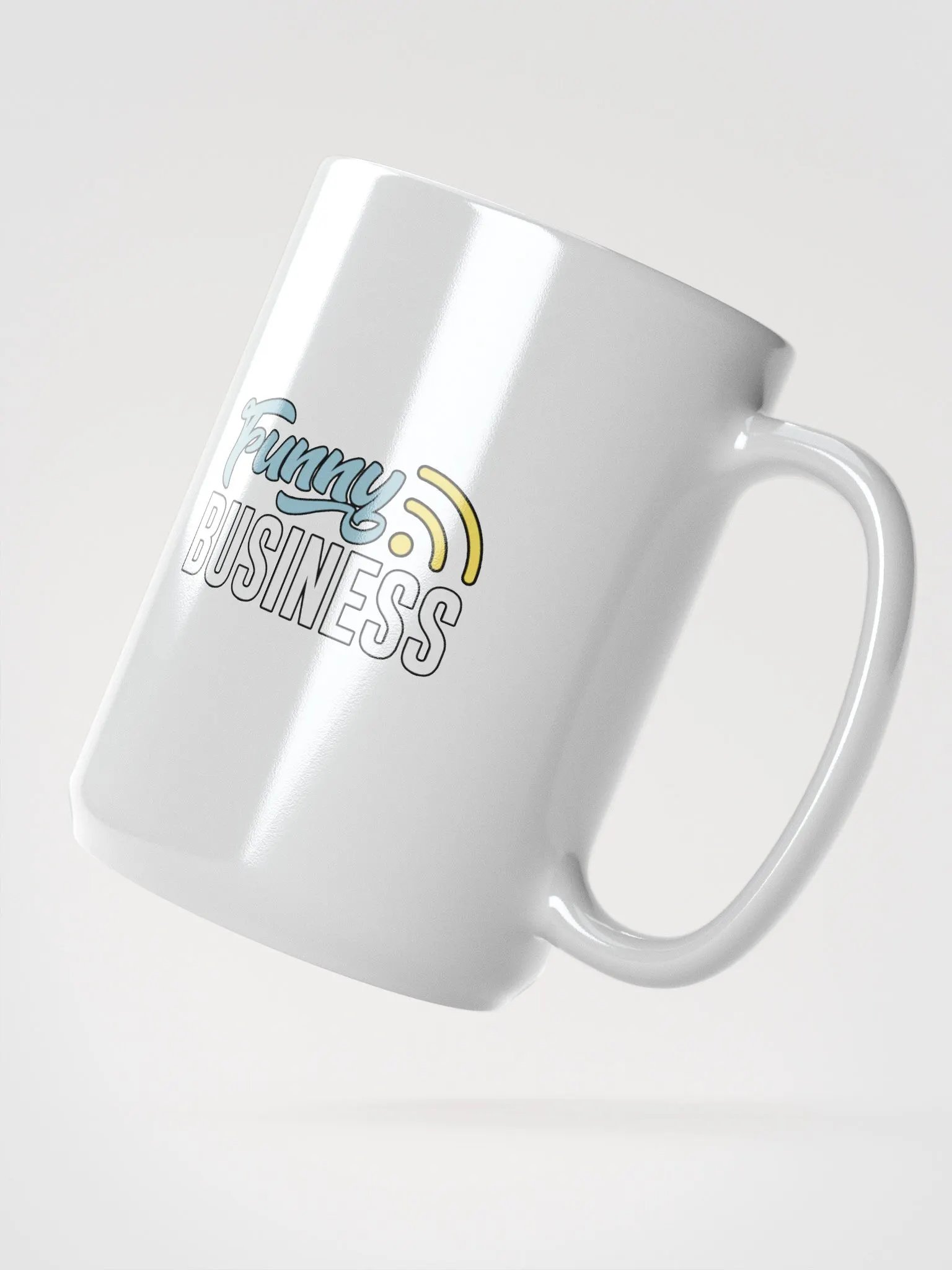 Witty Waves White Mug product image (2)