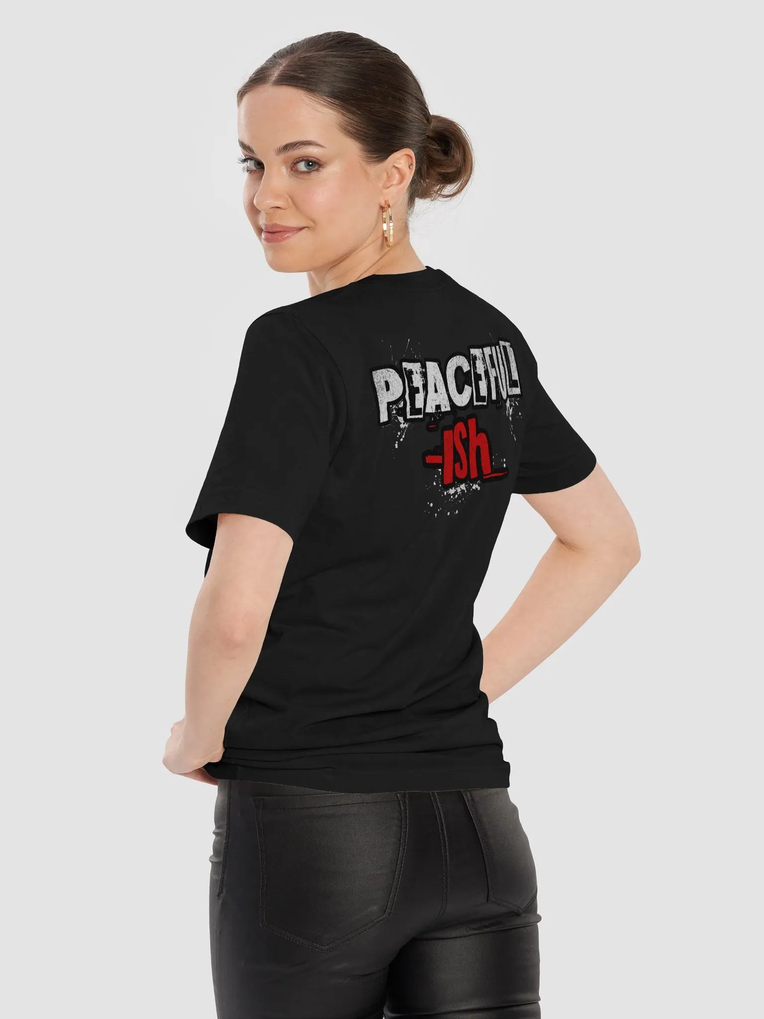 Peaceful-ish T-shirt product image (53)