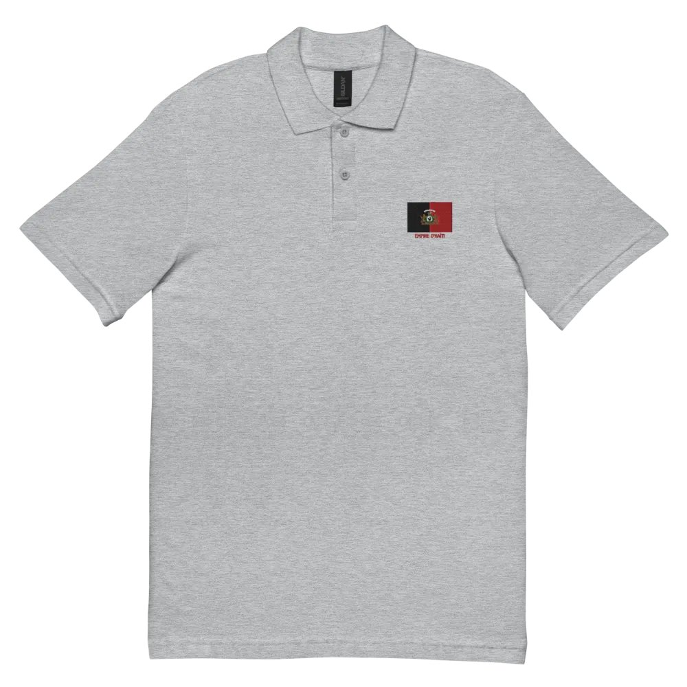 Dessalines' Empire Flag Unisex Polo product image (2)