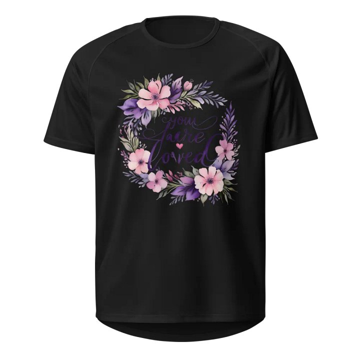 Blossoming Love Unisex Sports Jersey product image (1)