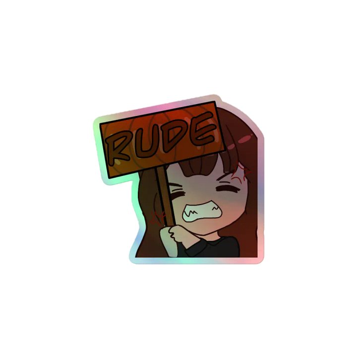 Rude Sticker product image (1)