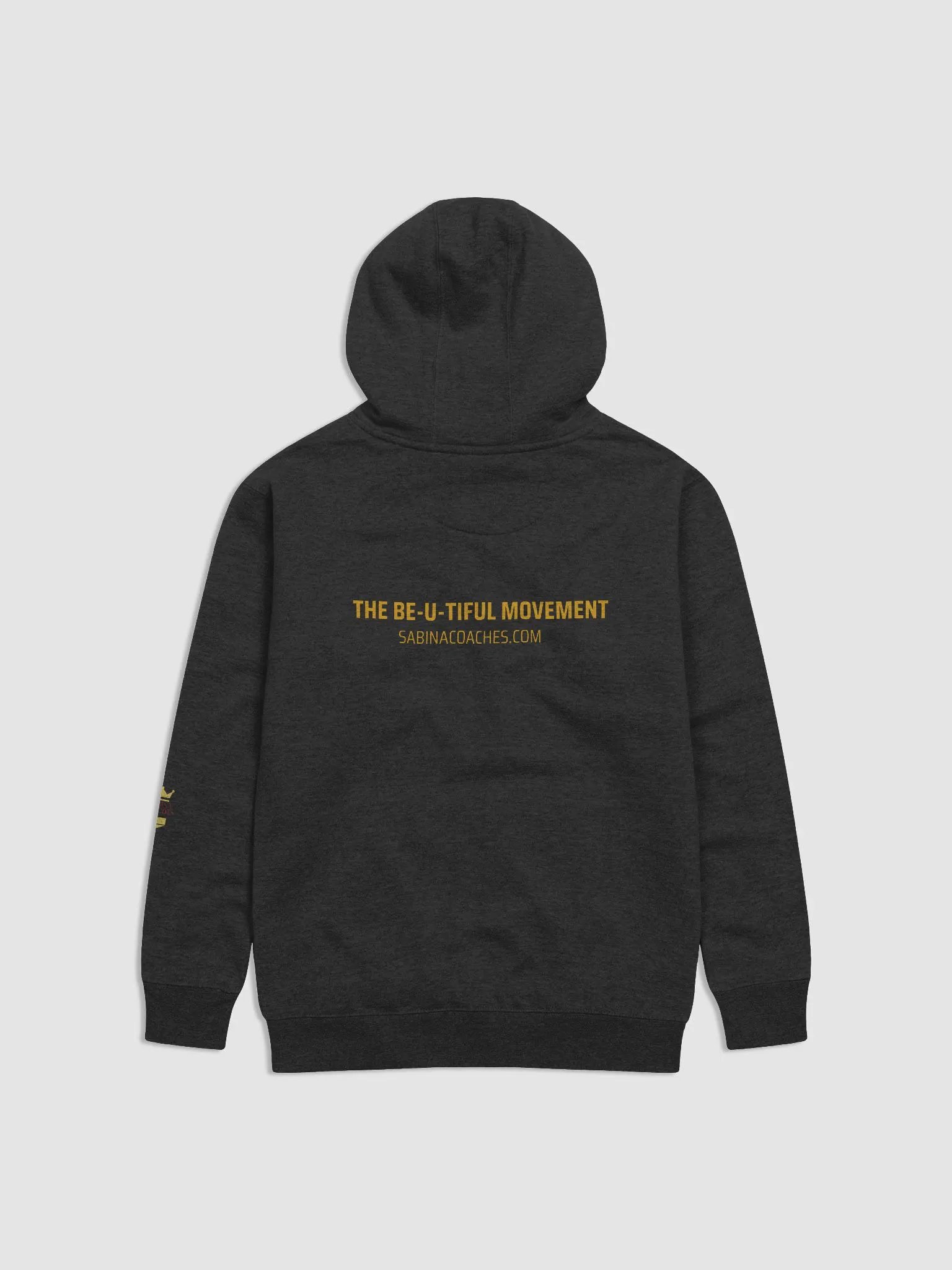 Push Yourself Hoodie_Black_SC Sleeve Logo product image (2)