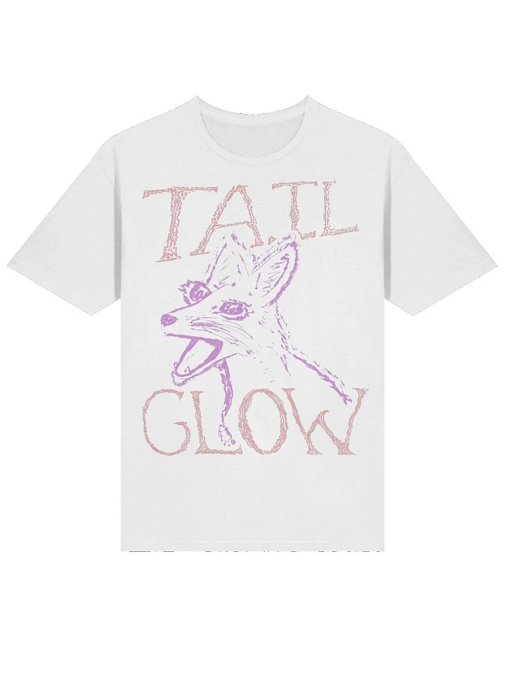 Tail Glow - Screaming Fox T-shirt - White product image (2)