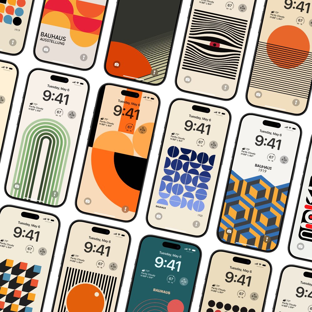 Bauhaus Minimal Wallpaper Pack product image (1)